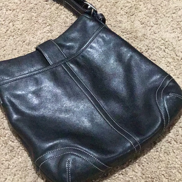 COACH Vintage 9480 Soho Black Leather Shoulder Bag  - see description - Picture 7 of 11